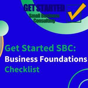 Business Foundations Checklist